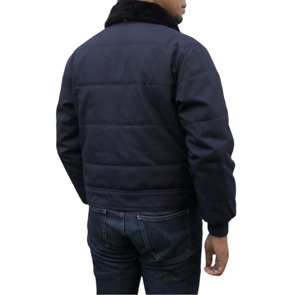 Polo Ralph Lauren Vintage 90s Fur Collared Puffer Jacket Navy blue
Size S - Picture 2 of 8